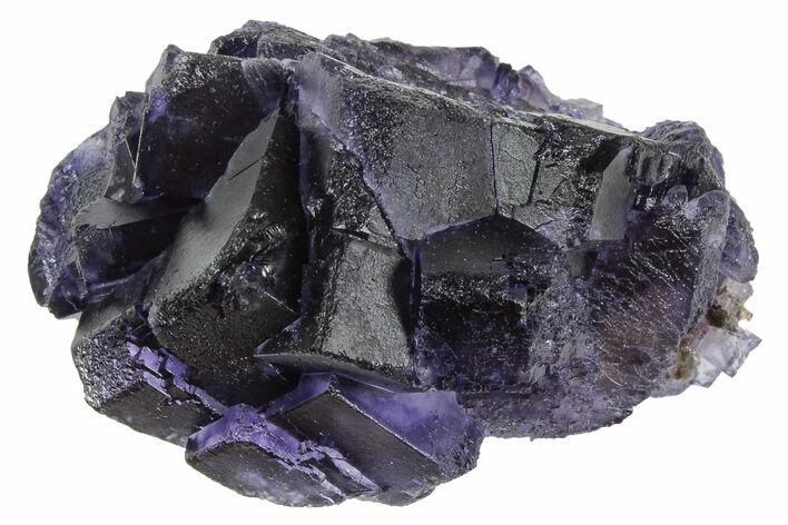 Grape-Jelly Purple Cubic Fluorite - Cave-In-Rock, Illinois #240802